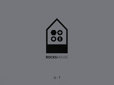 Rocks House Logo Design - Concept A creative logos identity logo logo design logodesign