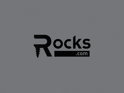 Rocks House Logo Design - Concept B