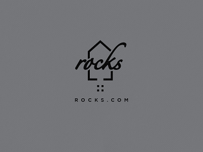 Rocks House Logo Design - Concept C branding creative logos design identity logo logodesign