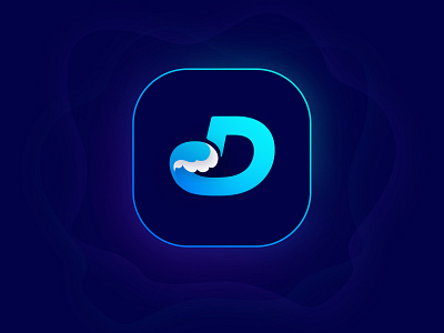 DigiSurf Software Company Logo Design app branding creative logos design digital identity illustration logo logodesign ocean software software company surf surfing wave waves