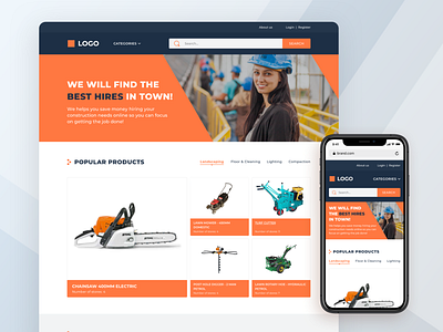 Tool hiring responsive web design responsive design ui