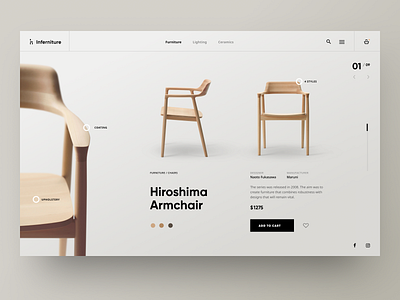 Furniture Shop – Product Page