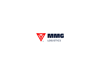 MMG logistics branding graphic design logo