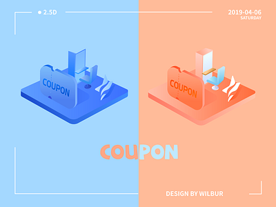 COUPON design illustration 插图 设计