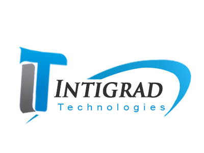 IT INTIGRAD Technologies branding design logo