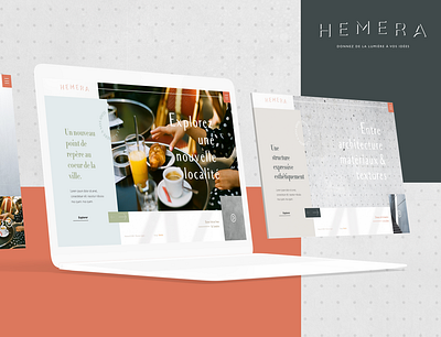 Hemera - Website design digital ux ui design website