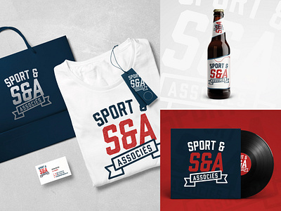 Sport&Associés Etude Branding branding logo print sport vector