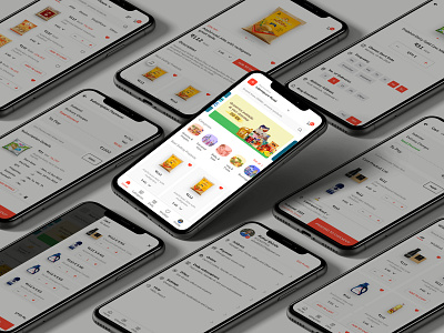 Grocery Buy and Subscription App | UX UI Design app buy concept creative dairy design ecommerce fruits grocery grocery app inspiration milk minimal online product smart subscription ui ux vegerables