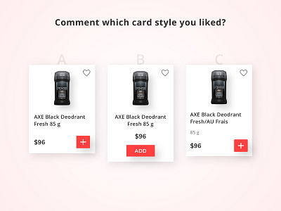 Product Card Styles | Grocery Mobile App