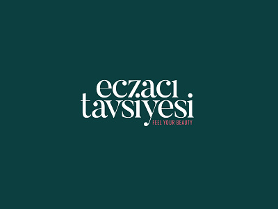 Eczazı Tavsiyesi - Logo Design beauty salon branding corporate branding design illustrator logo pharmacy turkey typography vector