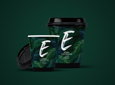Esra Çevikcan - To Go Cup Design branding coffee corporate branding design hair salon hairdresser illustrator logo packaging turkey typography