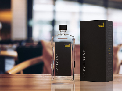 LaCologne - Packaging Design branding cologne design fragrance illustrator label luxury packaging typography