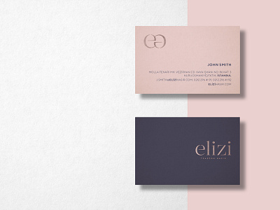 Elizi - Branding Design branding design illustrator istanbul jewelry logo turkey typography