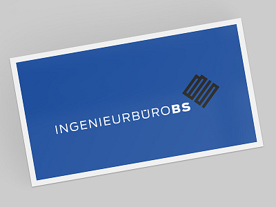 Ingenieurbüro BS - Logo Design branding car dealer design engineer expert germany illustrator logo typography