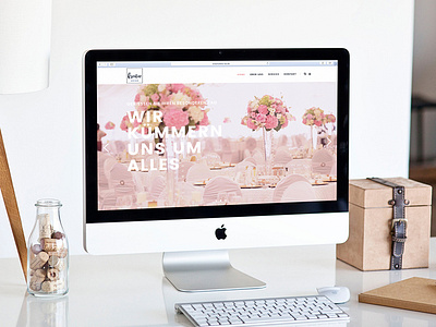 Kreativ Deko - Website Design branding decoration design germany illustrator logo website wedding wordpress