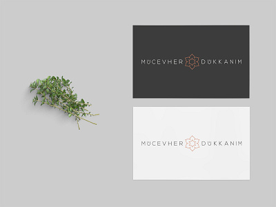 Mücevher Dükkanım - Logo Design branding corporate branding design illustrator jewel jewelery logo minimalist turkey typography vector