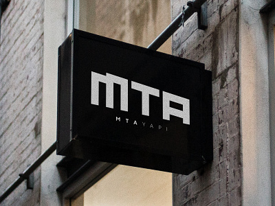 MTA - Branding Design architect branding building corporate branding design illustrator logo real estate turkey typography vector