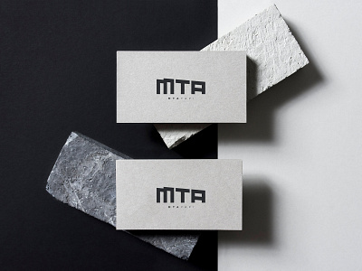 MTA - Logo Design architect branding building corporate branding design illustrator real estate turkey typography