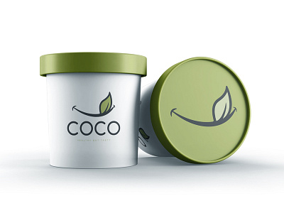 Coco - Logo Design branding corporate branding design food health coach healthy healthy food logo typography