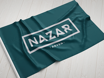 Nazar - Logo Design branding building logo real estate square typography