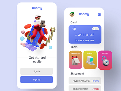 Boomy - Bank & business app