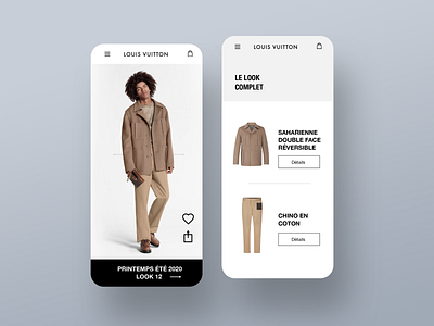 Louis Vuitton app concept store