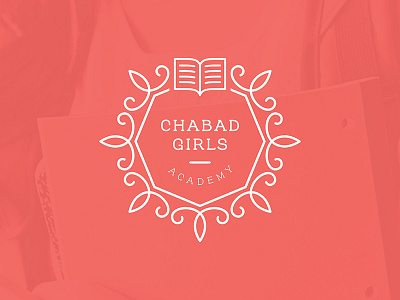 CGA academy book chabad education floral girls logo school