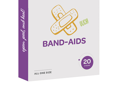 Band Aid band aid bandaid plasters