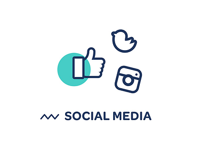 Social Media facebook icons instagram media social twitter