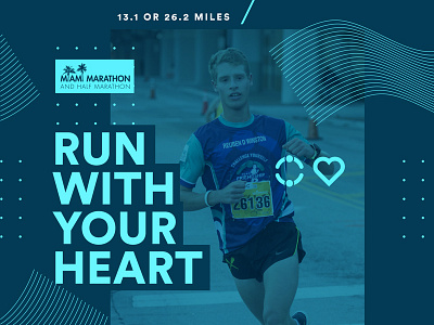 Run for Friendship heart marathon run