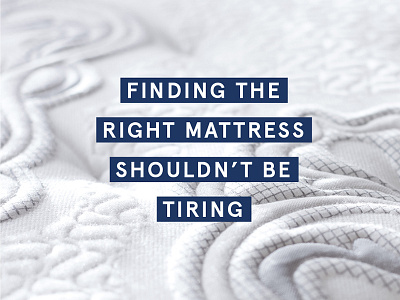 Mattress Ad ad bed copy mattress tiring