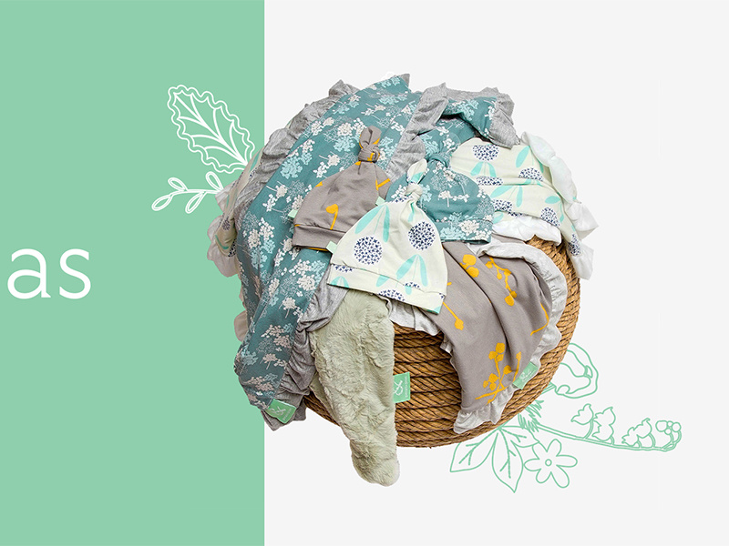 Brand Photo Style baby petals florals product photo