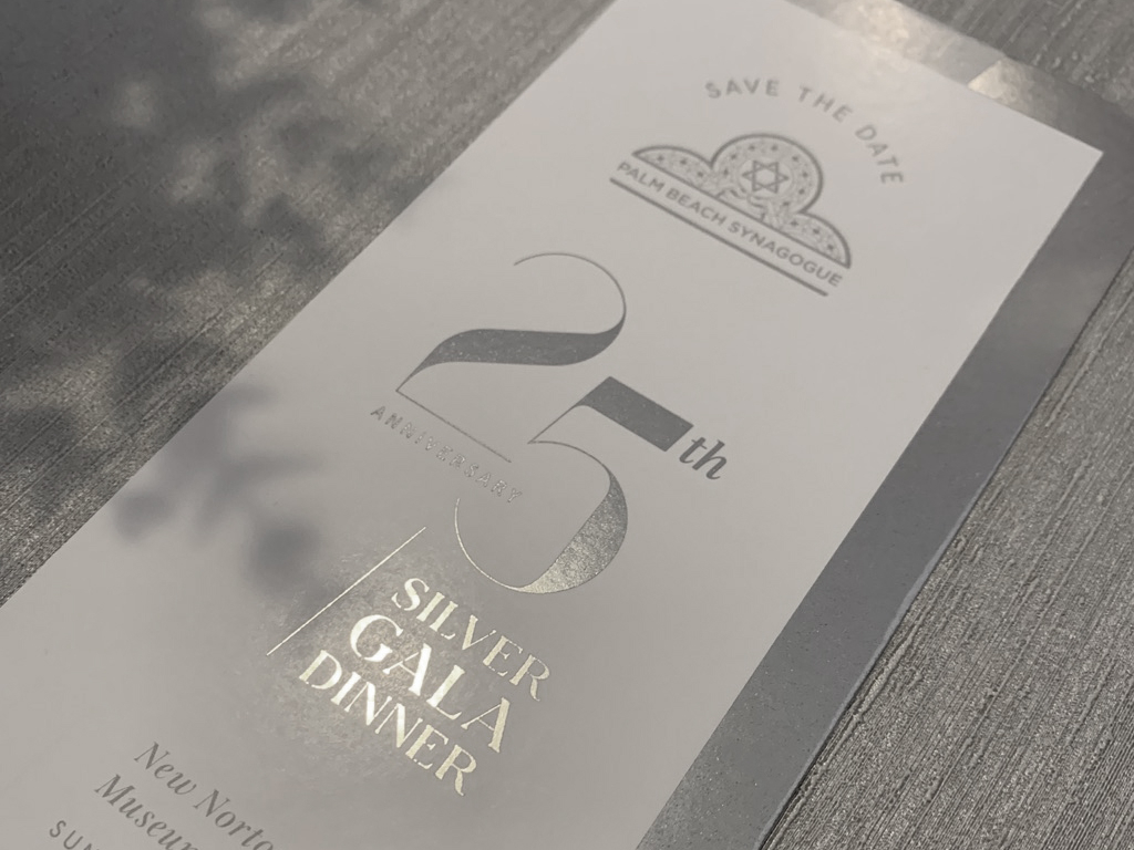 Foil Gala Dinner Invite by Mush Kanner on Dribbble