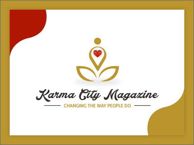 Karm City Magazine design branding illustration logo