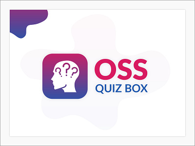 Oss Quiz Box branding design logo