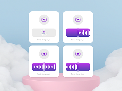 Playback cards app design ios player podcast progress record redesign ui ux waves