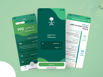 General Budget - Citizen's Version app citizen design finance fund goverment investments ios riyal saudi arabia ui ux