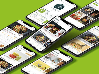 Dokkan App app delivery design food food and drink ios ui ux