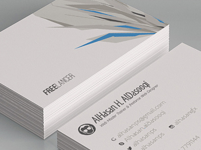 AlHasan Business Card business card graphic illustrator mockup photoshop