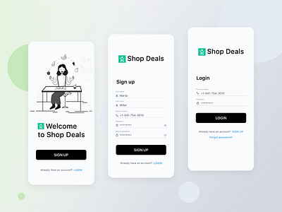 Deal app app app design application mobile app mobile app design mobile ui ui ux