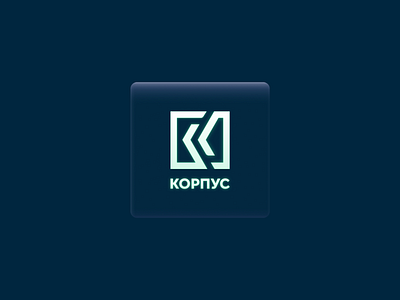 Korpus Logo logo logotype mobile app mobile app design ui ui design ux