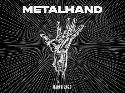 Metalhand — imaginary movie poster