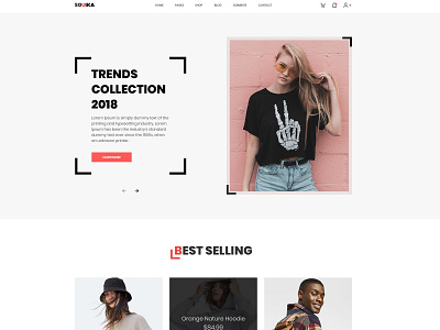 Fashion Shop creative ecommerce fashion shop ui ux web design webdesign