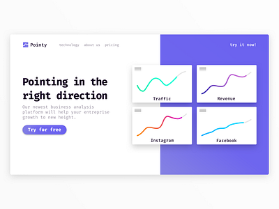 30days Web Design | Day no. 14 30 day challenge 30 days 30daychallenge 30days analitycs analytic analytics chart analytics dashboard business and finance business app dailui dailyui design gradient gradient color landing page ui ux web web design