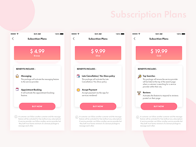 Subscription Plans