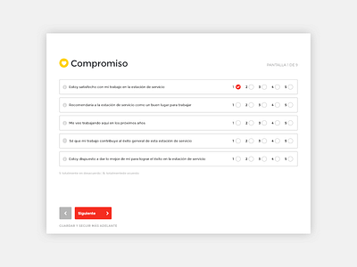 Encuesta de satisfacción design ui ux web