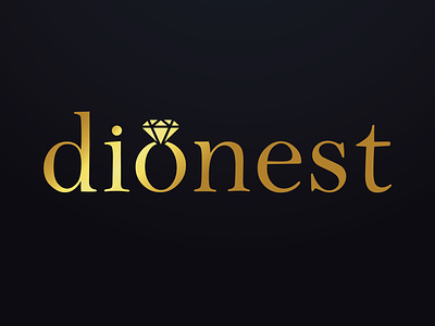 Dionest branding design illustration logo minimalist design typography vector