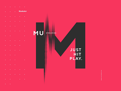 Musikator Branding animation branding flat illustration logo music musikator musikator transition typography web