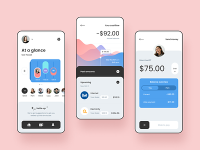 Daily UI Challenge: Expense Sharing App