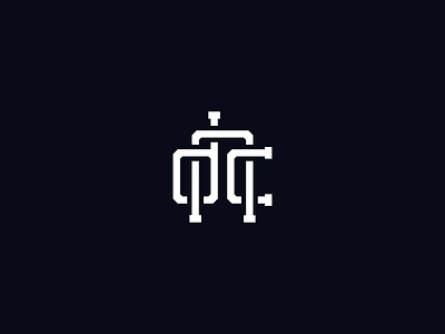 Deonic Logo branding lettering logo minimalist monogram typography vector
